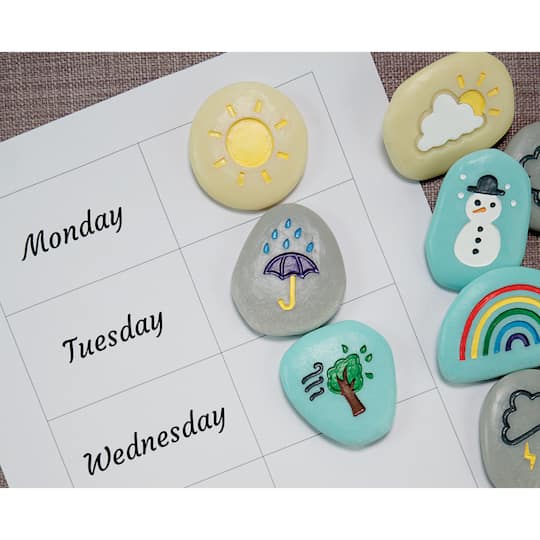 Yellow Door Weather Stones Set
